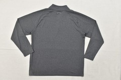 Under Armour Heatgear 1/4 Zip Pullover Shirt Men’s L Gray Loose Fit Long Sleeve
