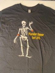American Red Cross Halloween Platelet Donor for Life XL T-Shirt – Blood Donor