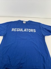 Hanes Heavyweight 50/50 Blue Vtg 90s T-Shirt Adult Large