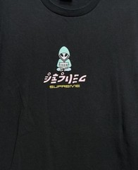 Supreme Alien Logo Men’s Black Tee T-Shirt Size Medium Made in USA