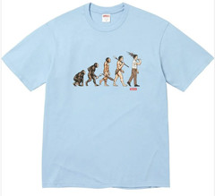 Supreme Evolution Tee T-Shirt Size XL Powder Blue SS26 Brand New 2026 Free S&H