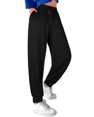Sweatpants Women with Pockets Loose Lightweight Stretch Yoga Lounge Pants Com…