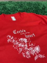 Vintage Angel Cherub Boutique Heart Shop Store Love Tee 90s
