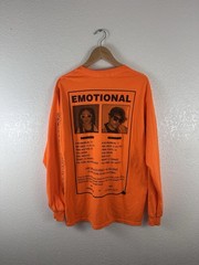 Emotional Oranges “Have You Heard?” Long Sleeve Shirt – Size M – Bright Orange