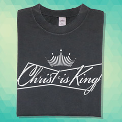 Christ is King Tee Jesus Gospel T-Shirt Unique Design Red Shirt Trendy shirt