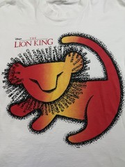 Vintage 90s The Lion King Disney Movie Simba T-shirt Size XL/2XL Single Stitch