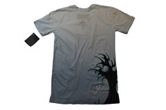 True Love False Idols Mens TLFI Last Rites Sky Blue V-Neck Shirt NWT S