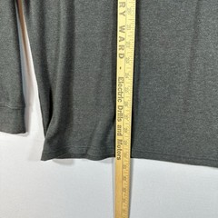 The Normal Brand Gray Henley Long Sleeve Shirt Mens XXL Pullover Casual