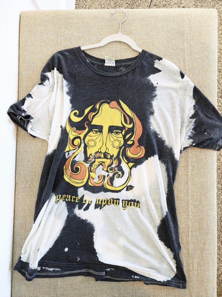 Vintage Teenage Millionaire Jesus Peace Sz XL Extreme Burnout See through Tshirt