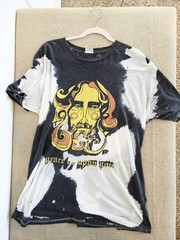 Vintage Teenage Millionaire Jesus Peace Sz XL Extreme Burnout See through Tshirt