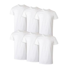 Men’s Undershirts Cotton StayTucked TShirts 3 5 10 Pack White Black