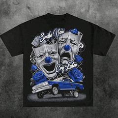 “Say You Swear” Holding Back Laugh Gen Z Tee Unisex Cotton Short Sleeve Street
