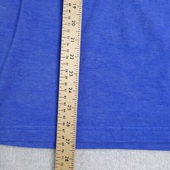 Marvel Blue Crewneck T Shirt Adult Large Blue Super Hero Solid Graphic PHOTOS