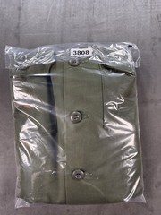 OD Green Button Up 15.5 x 31 US ARMY Vietnam Era 8405-00-015-0005 Shirt No Patch