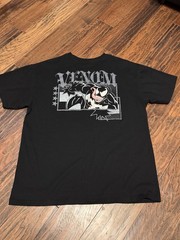 Venom Marvel Men’s T-Shirt Size XL Comic Graphic Print Short Sleeve Black