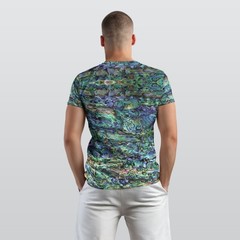 Abalone Print Men’s O-Neck T-Shirt