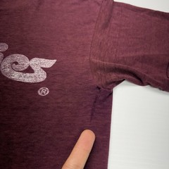 Vtg 80s Sportswear Philadelphia Phillies Spellout Logo Mens T-Shirt M USA Maroon