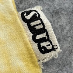 Sure tie dye spiritual design t shirt large mens yellow Short Sleeve Well Used