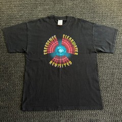 Vintage Creedence Clearwater Revisited T Shirt Black XL Screen Stars Premium
