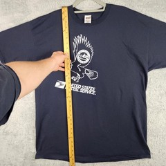 Vintage United States Postal Service Shirt Mens 2XL Blue Eagle Logo Graphic Y2k