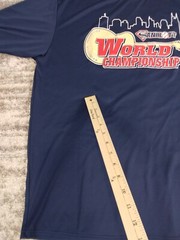 A4 Sandlott World Championship Baseball T Shirt Blue Men’s No Size Tag
