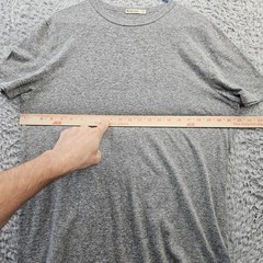 MARINE LAYER USA T Shirt Men Medium (fits like Large) Gray Made in USA Modal