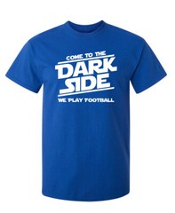 The Dark Football Sarcastic Humor Novelty Super Soft Ring Spun Funny T Shirt