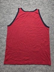Old Navy Men’s Tank Top Red Size Large Wide Strap Sleeveless Regular Fit