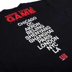 Nike Basketball Lebron World Tour More Than A Game Black T-Shirt Men’s Large