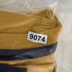VRST Mens Essential Pocket Tee Yellow Sunset XL Cotton Modal Stretch MAX241116GW