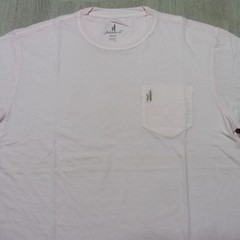 JOHNNIE-O Mens M MEDIUM DALE 2.0 T SHIRT LOLLIPOP PINK GOLD SHORT SLEEVE TEE