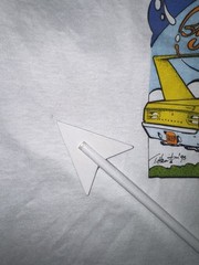 Vintage 90’s Large White NOS Mopar Winged Warriors Single Stitch.