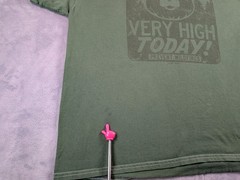 Tee Luv Smokey Bear Shirt Mens XL Green Fire Danger Very High Today Graphic Tee
