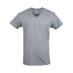 6-Pack, Assorted V-Neck T-Shirts, Antimicrobial, Long Length, Tag Free, S New ✔️