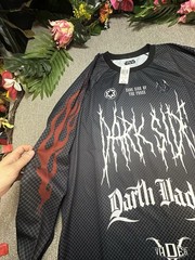 Star Wars Flames Mens XL Darth Vader Dark Side Motocross Jersey NEW! Boxlunch
