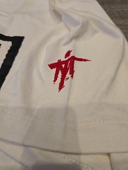 Vintage IRON Mike Tyson Single Stitch T Shirt DEAD STOCK Other Side 90s L MT HTF