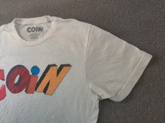 Coin T Shirt Adult Small White Pop Rock Band Music Rainbow Dreamland Tour Tee