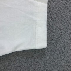 vtg stafford shirt mens XXL white blank tee single stitch