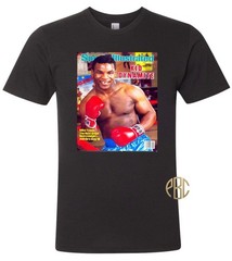 Mike Tyson Tee; Young Mike Tyson Sports Illustrated Shirt