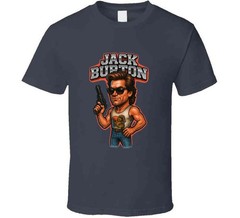 Big Trouble In Little China Jack Burton Retro 80’s Movie Caricature T Shirt