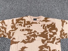 Mil-Tec Camouflage Pattern T-Shirt Adult XL Brown Camo Woodland Military Nature