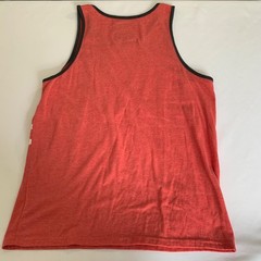 Limited Edition Jamaica Tank Top XL Red Rasta Striped Ringer Summer Beach Boho
