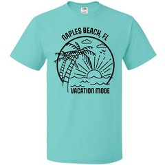 Inktastic Summer Vacation Mode Naples Beach Florida T-Shirt Sunshine Fun Sand