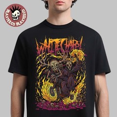 Whitechapel 2026 Summer Merch Bikers Spider Black T-Shirt Size S-5XL