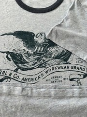 Double RL Ralph Lauren RRL Eagle USA T-shirt Sz S