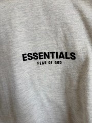 Fear of God Essentials Long-Sleeve Tee ‘Light Oatmeal’ Size: S (Used)