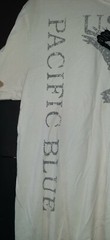 Pacific Blue Men’s Graphic-T Size Medium – Ivory