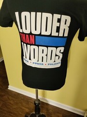 Rock and Roll Hall of Fame “Louder than Words”No Size Tag black T-Shirt