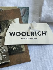 Vintage Woolrich Fish Print T-shirt 90’s White Outdoor Ken Hunter Art Mens 2XL