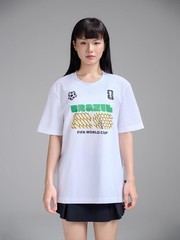 T-shirt Logo Brazil World Cup 2026, Cottton T-Shirt